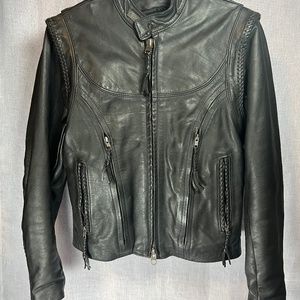 Leather Harley Jacket Willie G